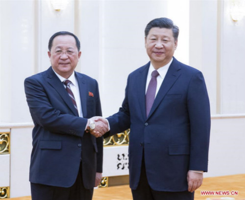 Chinese President Meets DPRK